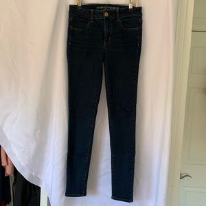 AE Dark Wash Jeggings